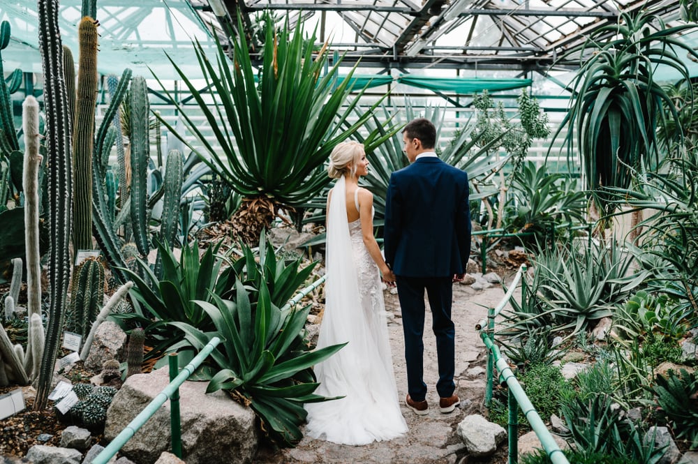 greenhouse wedding