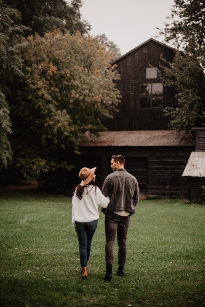 country engagement photo
