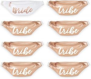 bride tribe fanny packs