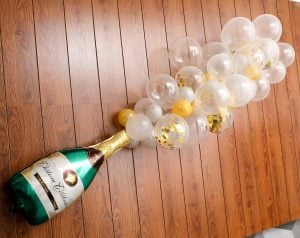 champagne balloon