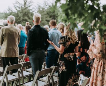 outdoor wedding attire