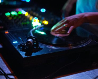 DJ playing some wedding dance songs