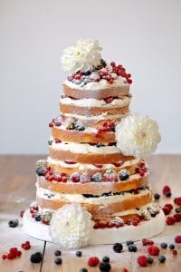 Gorgeous Naked Cake Ideas For Your Wedding | Yeah Weddings