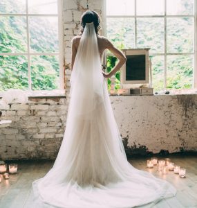 long wedding veil