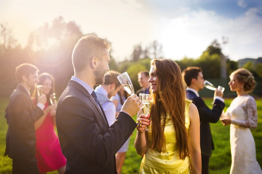 couple at wedding