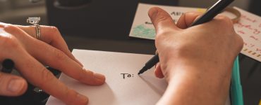 writing save the dates