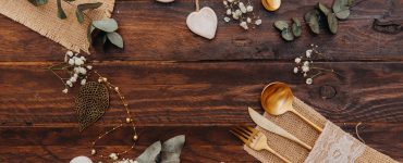 copper wedding table