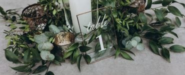 wedding table numbers