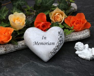 heart in memoriam for wedding