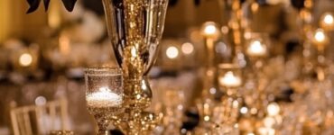 A lavish 1920s wedding theme featuring glamour, jazz, and luxurious decor, inspired by the opulent party culture of the Roaring Twenties.