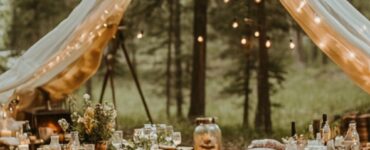 Campground wedding ideas showcasing natural decor, outdoor activities, and rustic charm.