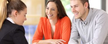 couple meeting lawyer