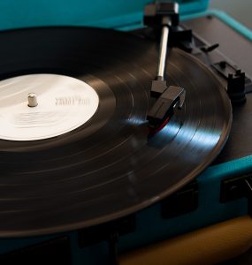 vinyl record player