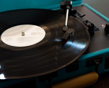 vinyl record player