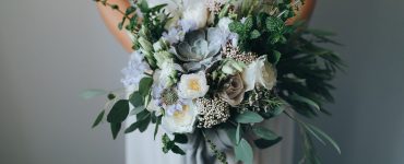greenery wedding bouquet