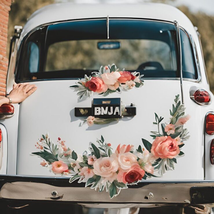 21 Unforgettable Wedding Getaway Car Decorations - Yeah Weddings