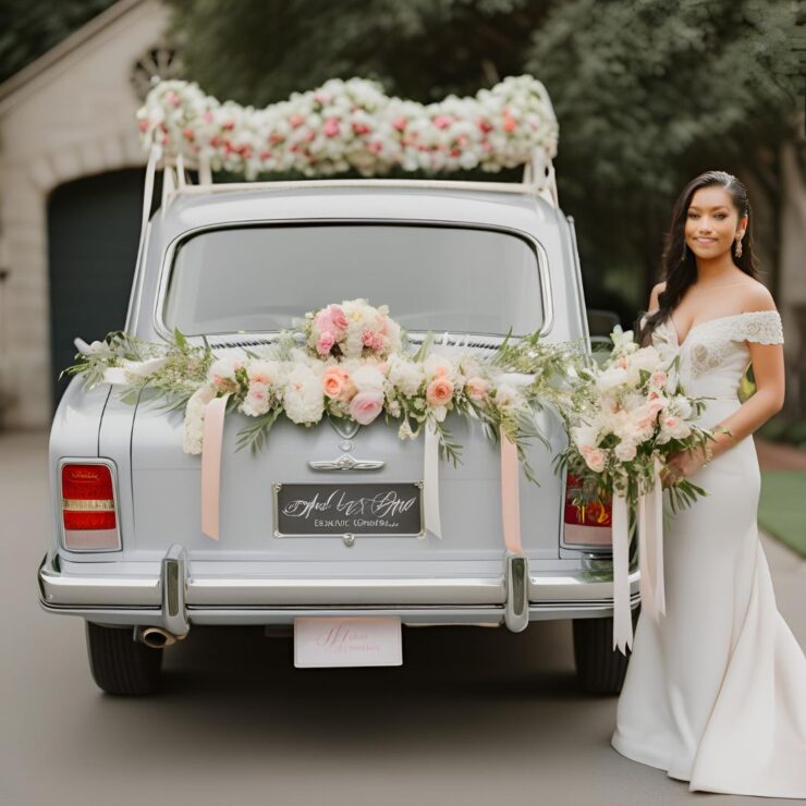 21 Unforgettable Wedding Getaway Car Decorations - Yeah Weddings