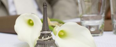 Paris themed wedding
