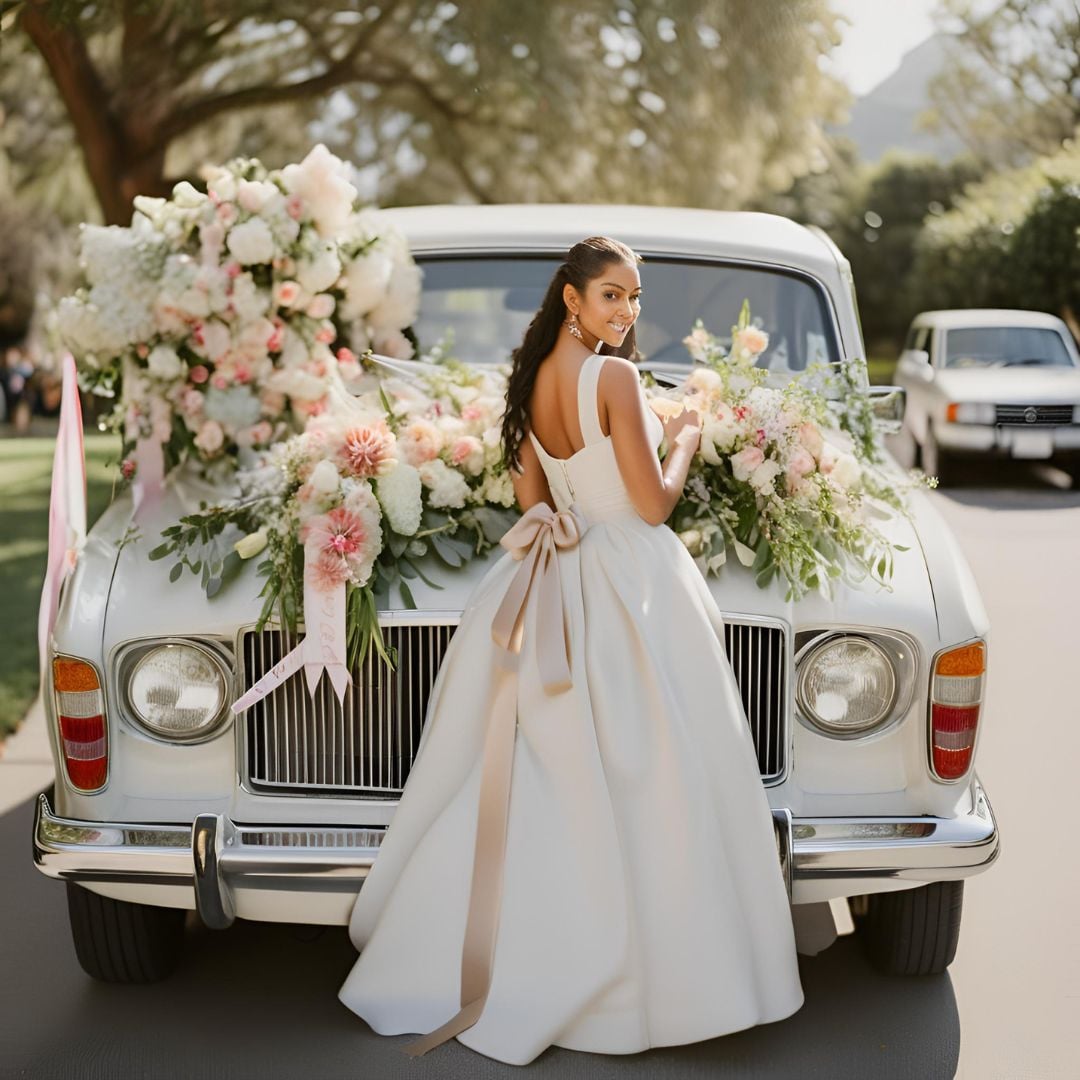 21 Unforgettable Wedding Getaway Car Decorations - Yeah Weddings