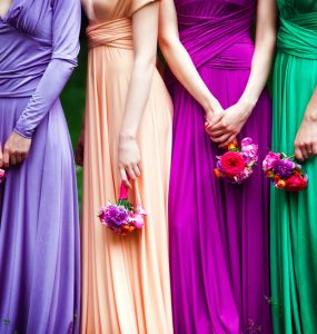 wedding colors dresses