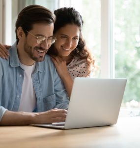 couple on computer