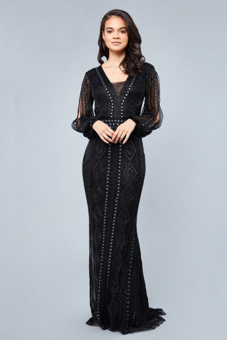 Elegant Conservative Black Dress for Wedding: Timeless Elegance Meets Tradition