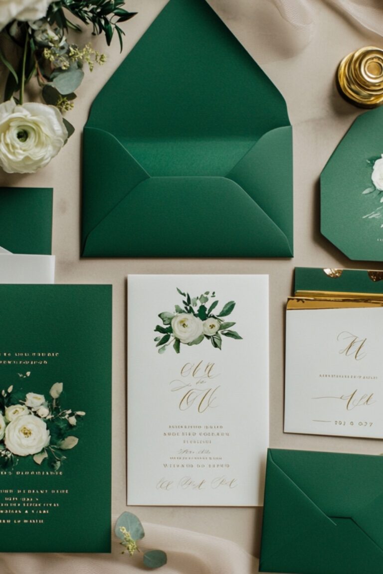 19 Emerald Green Wedding Color Ideas: Inspiration for a Bold and ...