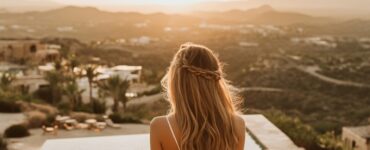 bachelorette trip destinations, including scenic beaches, vineyards, cityscapes, and desert landscapes, representing diverse experiences for every bride’s preference.