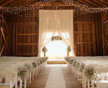 A collection of creative barn wedding ceremony ideas that blend rustic charm with personal touches, creating unforgettable memories.