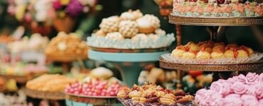 A diverse array of cultural wedding dessert tables, each uniquely showcasing traditional sweets that reflect different heritages, creating an inclusive and memorable celebration for guests.
