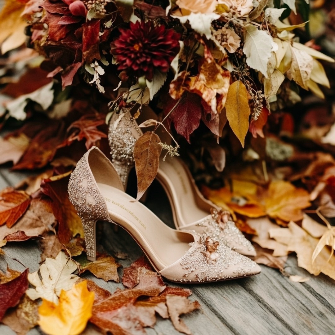 fall bridal shoes
