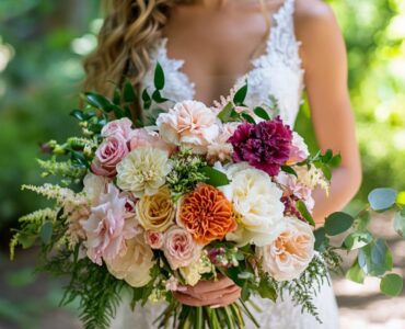 Selecting the perfect bouquet for your garden wedding enhances the natural beauty of the setting and reflects your personal style, making your special day even more memorable.