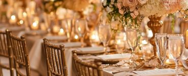 Thoughtfully selected seating arrangements enhance the flow and atmosphere of your wedding, ensuring a comfortable and unforgettable experience for all guests.