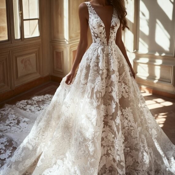 Lace Wedding Dress For Modern Bride Lace Style
