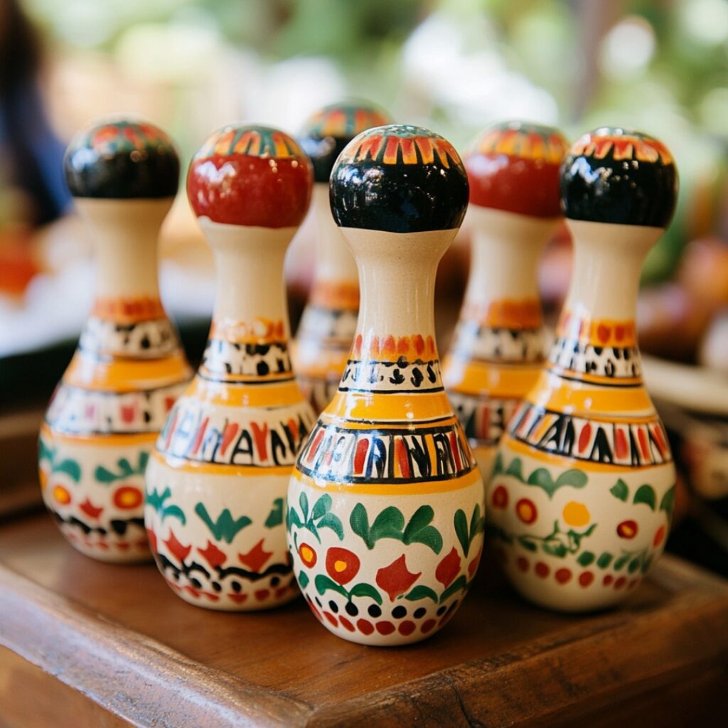 Mexican-themed wedding favors including mini tequila bottles, personalized maracas, and handcrafted pottery, offering guests a memorable and cultural keepsake.