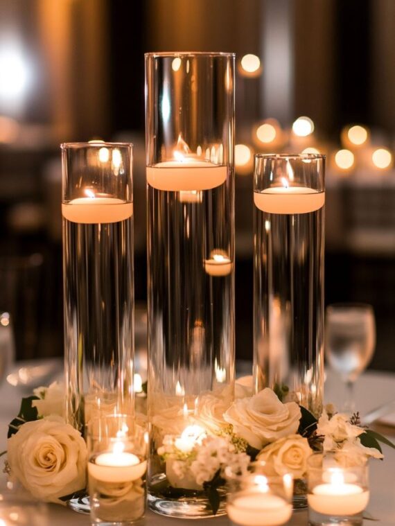 Elegant Floating Candle Wedding Centerpieces: Ideas & Tips to Wow ...