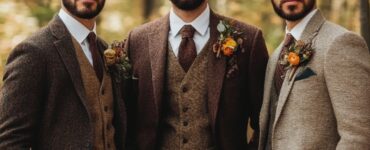 Explore unique and stylish groomsmen outfits for fall weddings, featuring bold colors, rich textures, and classic styles with an autumnal twist for a fashionable event.