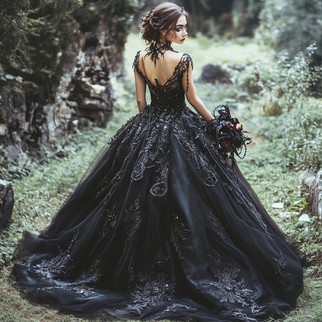 Stunning Halloween Wedding Dresses – Your Ultimate Style Guide - Yeah ...
