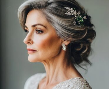 elegant hairstyles for the mother of the groom, offering timeless and stylish options to complement any wedding day look.