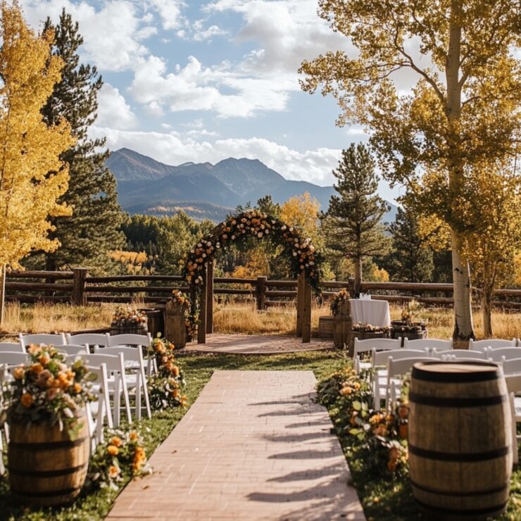 Mountain view weddings provide a stunning backdrop of nature’s splendor, offering endless venue options for a unique and memorable celebration.