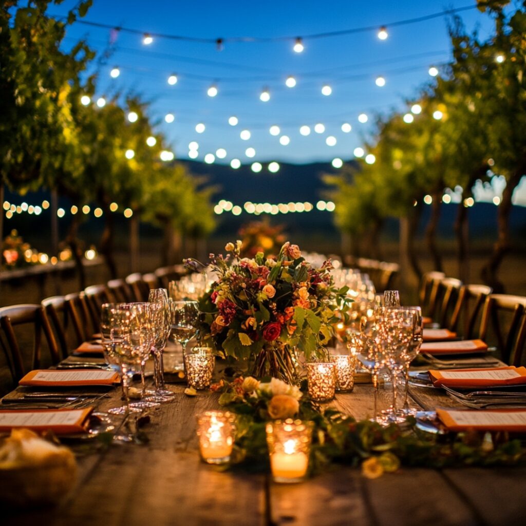 Enchanting Vineyard Wedding Reception Ideas: Tips for a Memorable ...