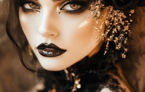 An inspiring summary highlighting various Halloween wedding bridal makeup ideas, encouraging brides to embrace creativity and showcase their unique style on their special day.