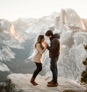 A mountain proposal ideas showcasing the beauty and adventure of proposing in nature, highlighting the lasting memories created in stunning locations.