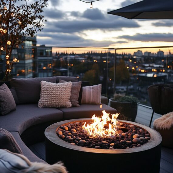 View of Stunning Rooftop Proposal Ideas & Tips to Wow Your Partner - Yeah Weddings