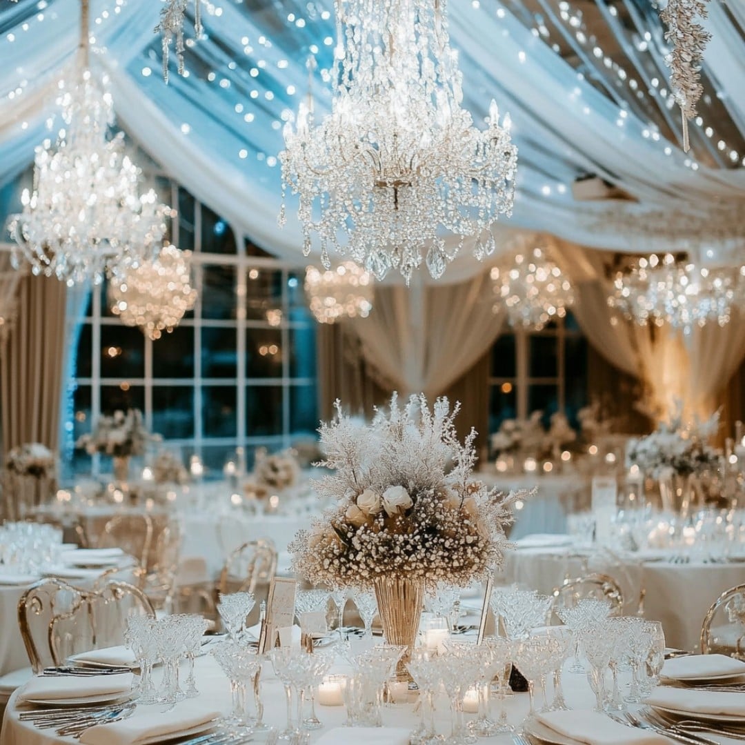 Enchanting December Wedding Reception Ideas: Create Cozy Winter Magic