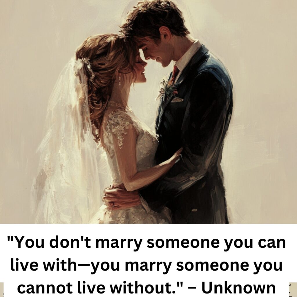 An unknown quote highlighting the commitment of engagement as a declaration of love for someone indispensable in your life, emphasizing emotional intimacy.
