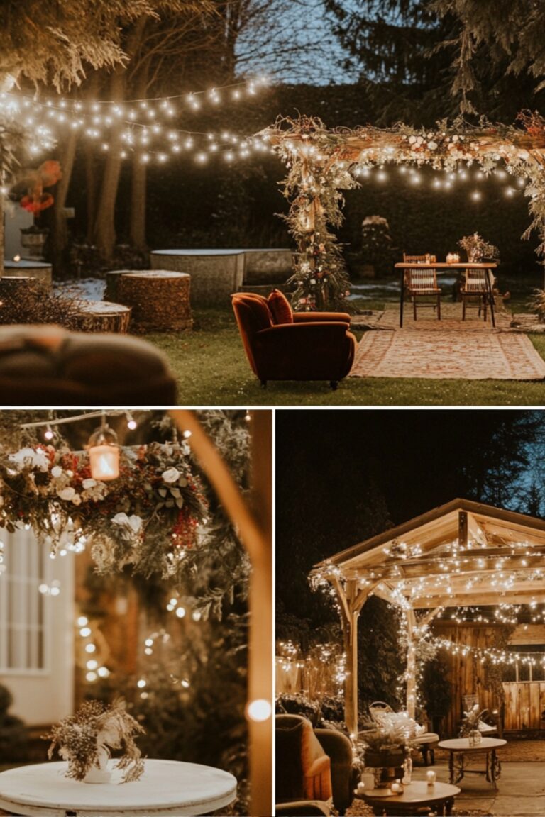 Cozy Backyard Winter Wedding Ideas: Create a Magical Day - Yeah Weddings