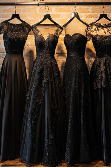 Elegant Black Winter Wedding Guest Dresses: Style Tips & Ideas - Yeah ...