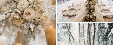 Enchanting January winter wedding inspiration with snow-covered landscapes, cozy details, and elegant seasonal decor ideas for a romantic and memorable celebration.