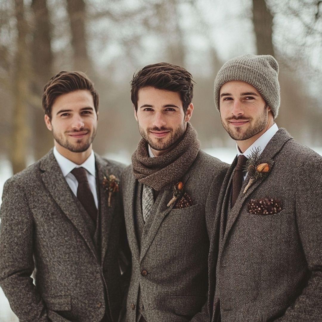 Stylish Winter Wedding Groomsmen Attire Ideas: Top Tips & Inspiration ...
